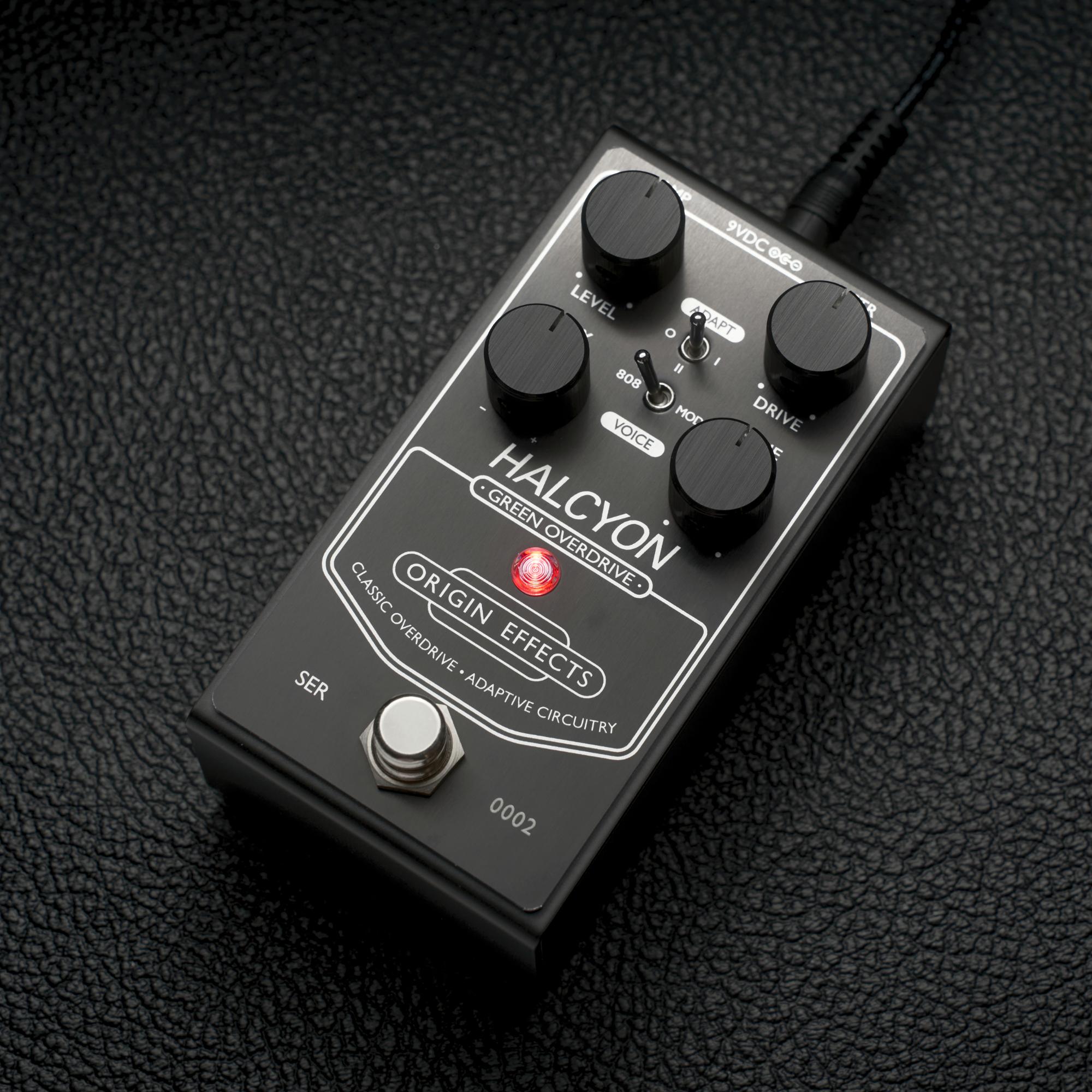 Origin Effects Halcyon Green Overdrive Pedal - Black Edition